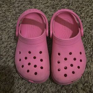 Toddler girl croc